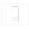 Шкаф 2 створчатый Форест 110